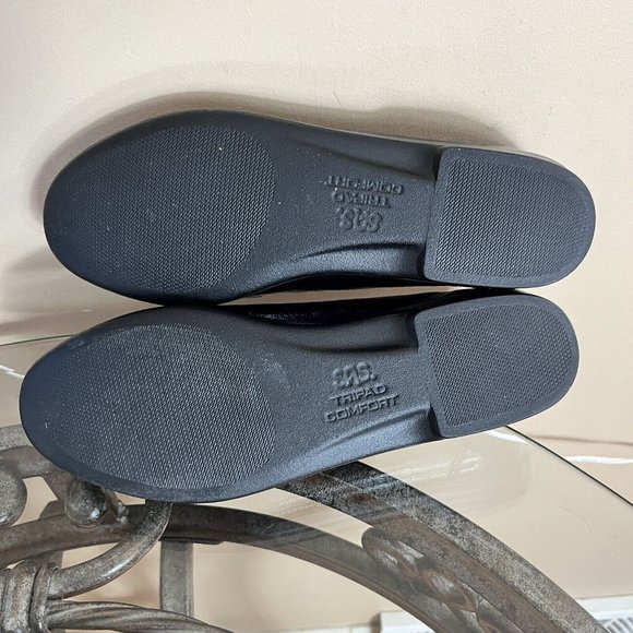 SAS Metro Loafers Black Leather Horse-Bit Comfort Shoes Slip On Women Size 6.5 N - Picture 8 of 10